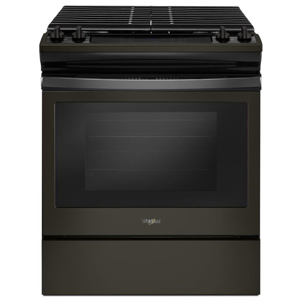 Whirlpool WEG515S0FV 5.0 cu. ft. Front Control Gas Range with castiron